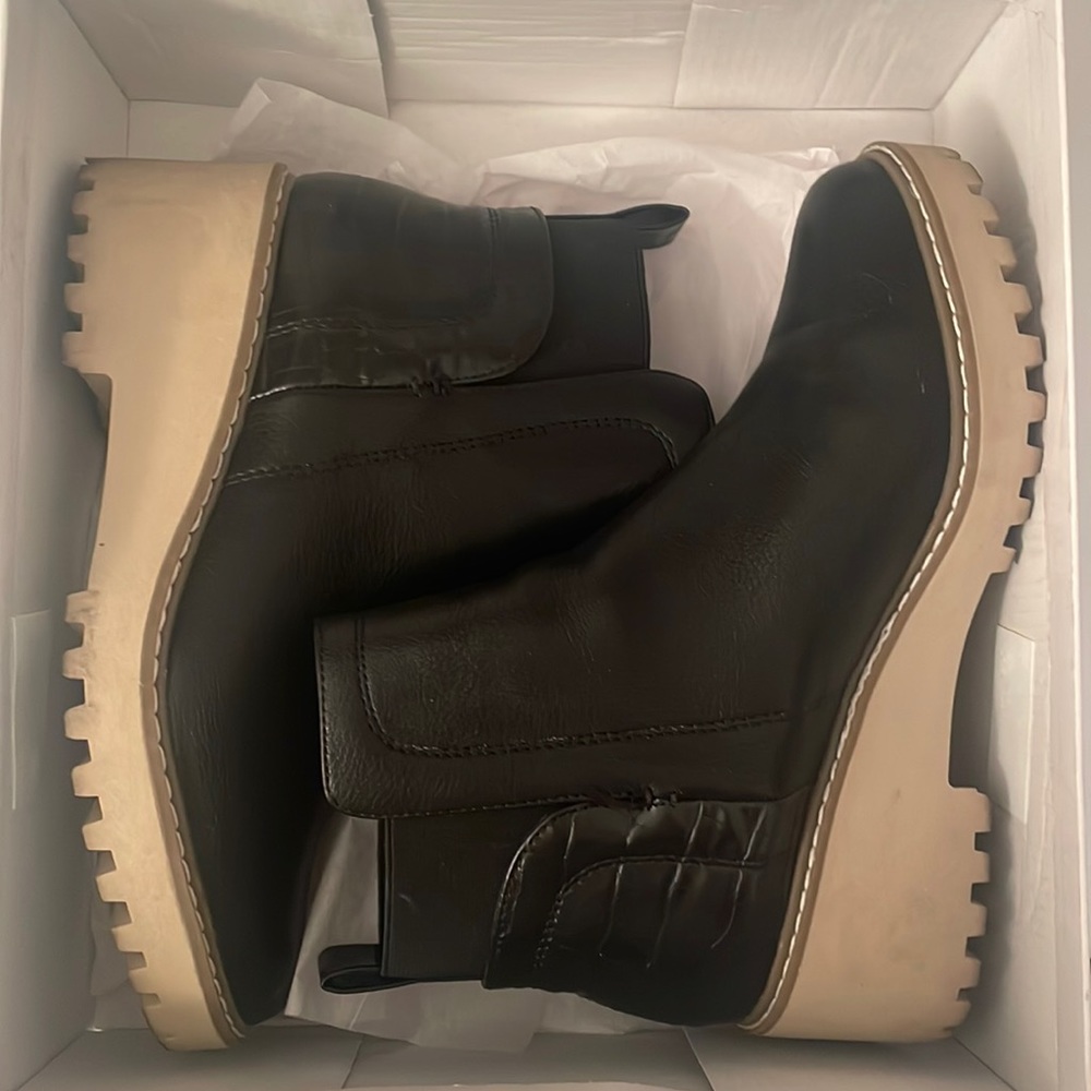 Black boots